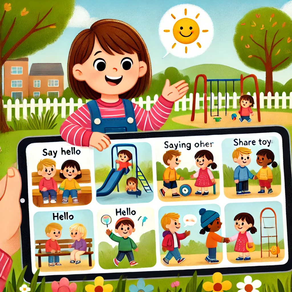 Children playing together